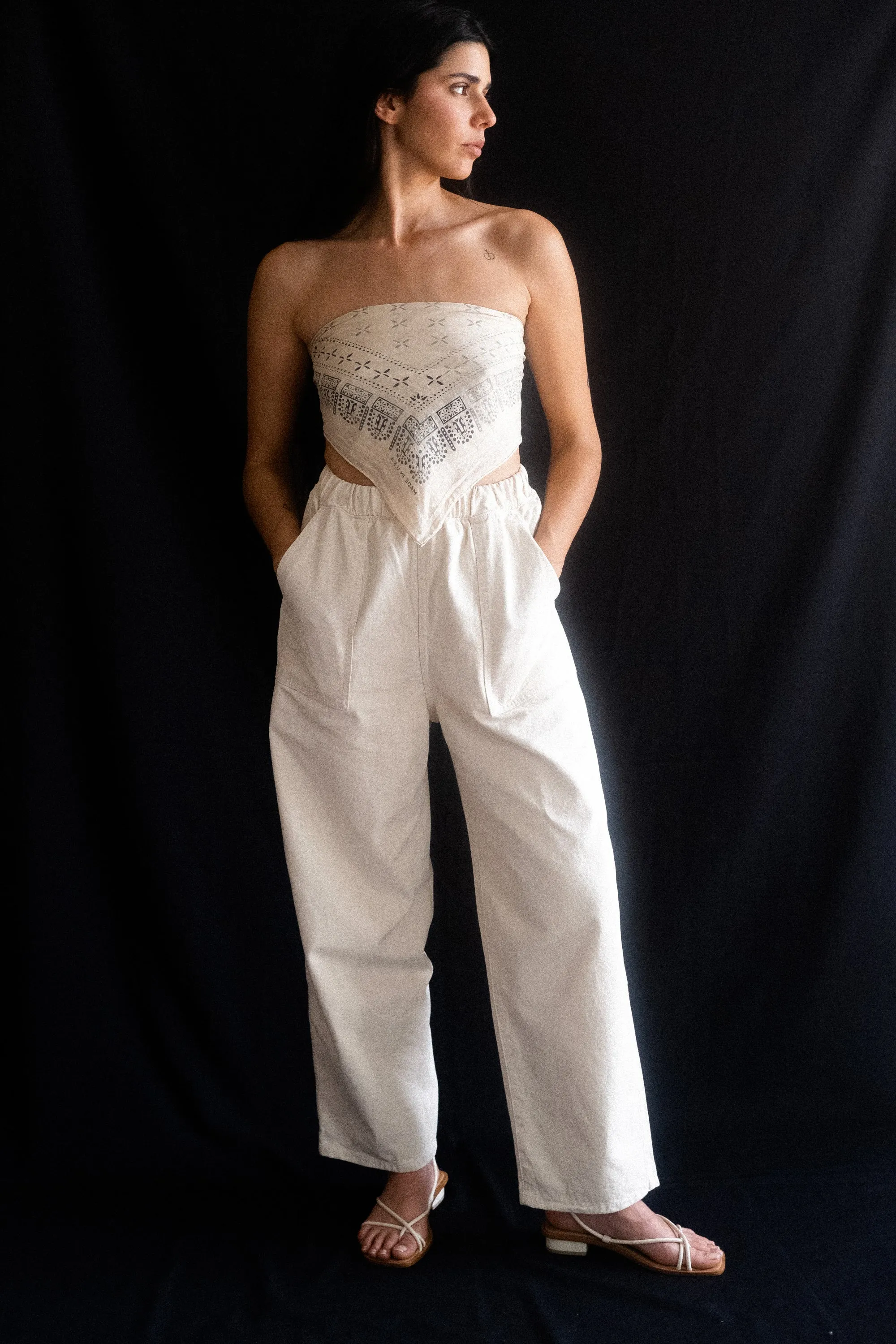1930s Bandana, Regen Silk, Bare