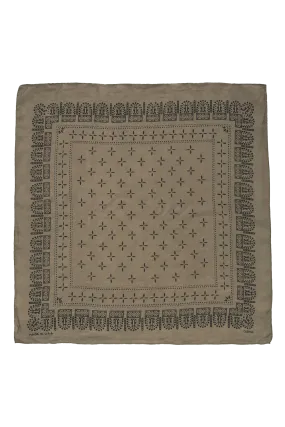 1930s Bandana, Regen Silk, Oak