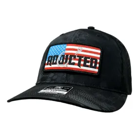 Addicted Fishing Freedom Country Trucker
