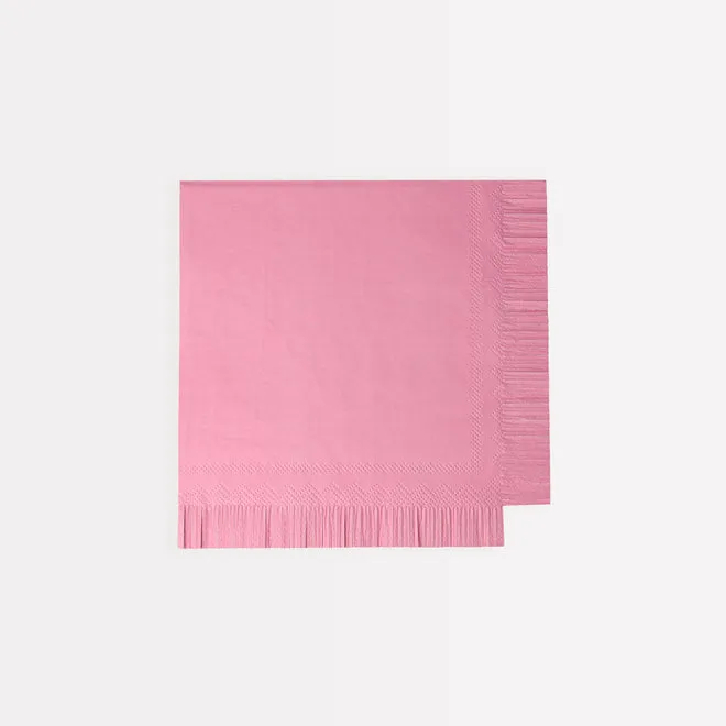 Assorted Bright Fringe Cocktail Napkins