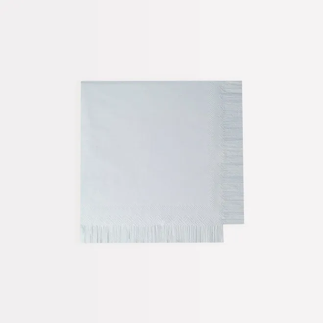 Assorted Bright Fringe Cocktail Napkins