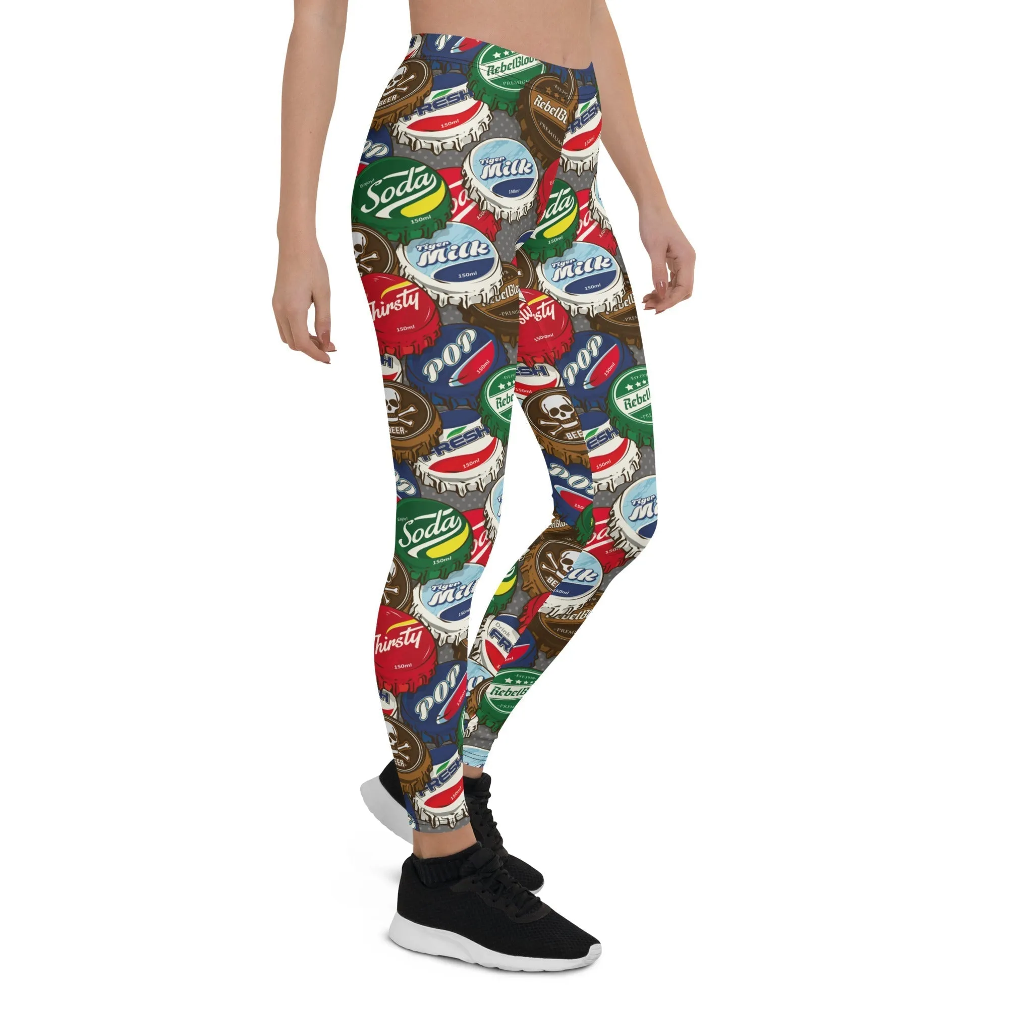 Bottle Caps Leggings