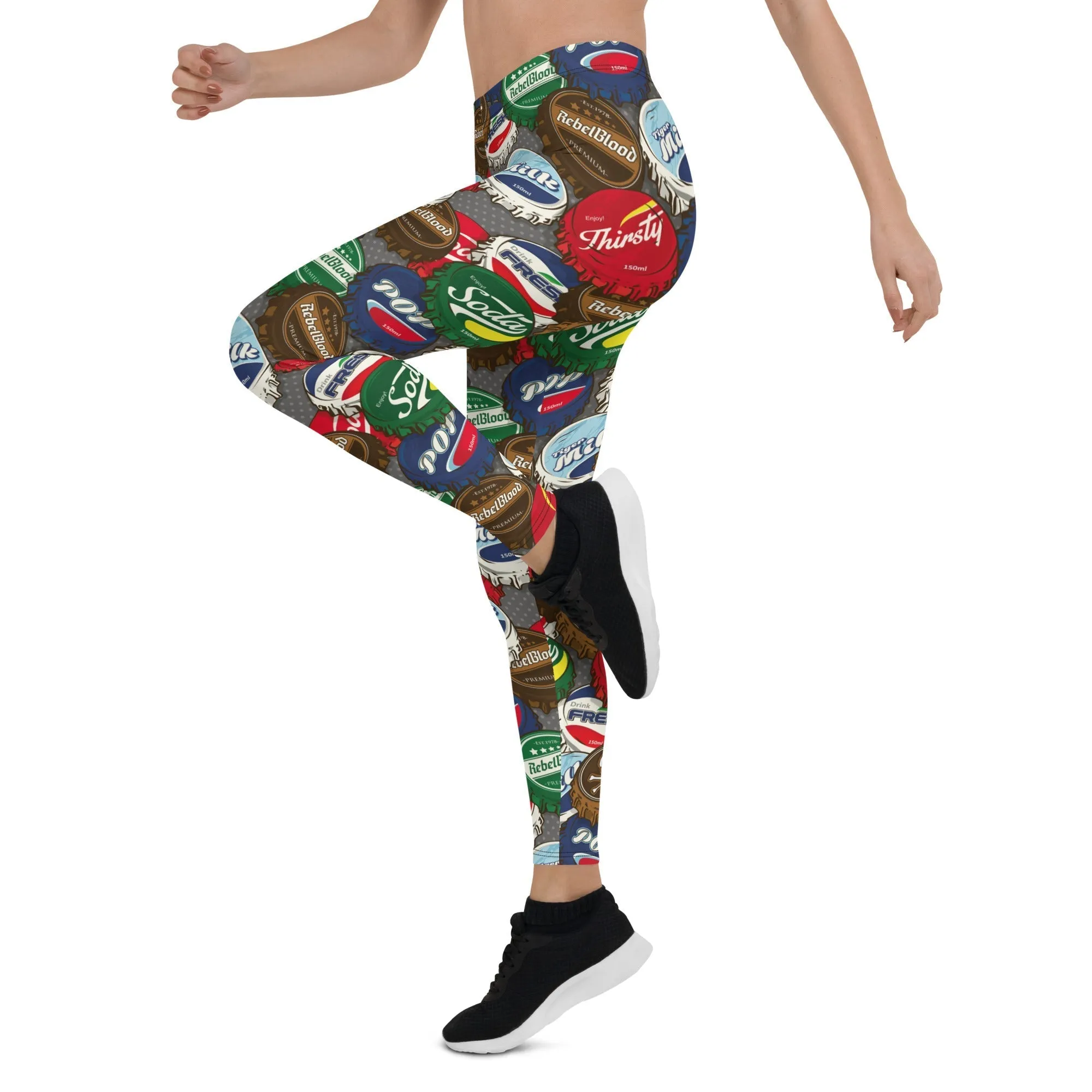 Bottle Caps Leggings