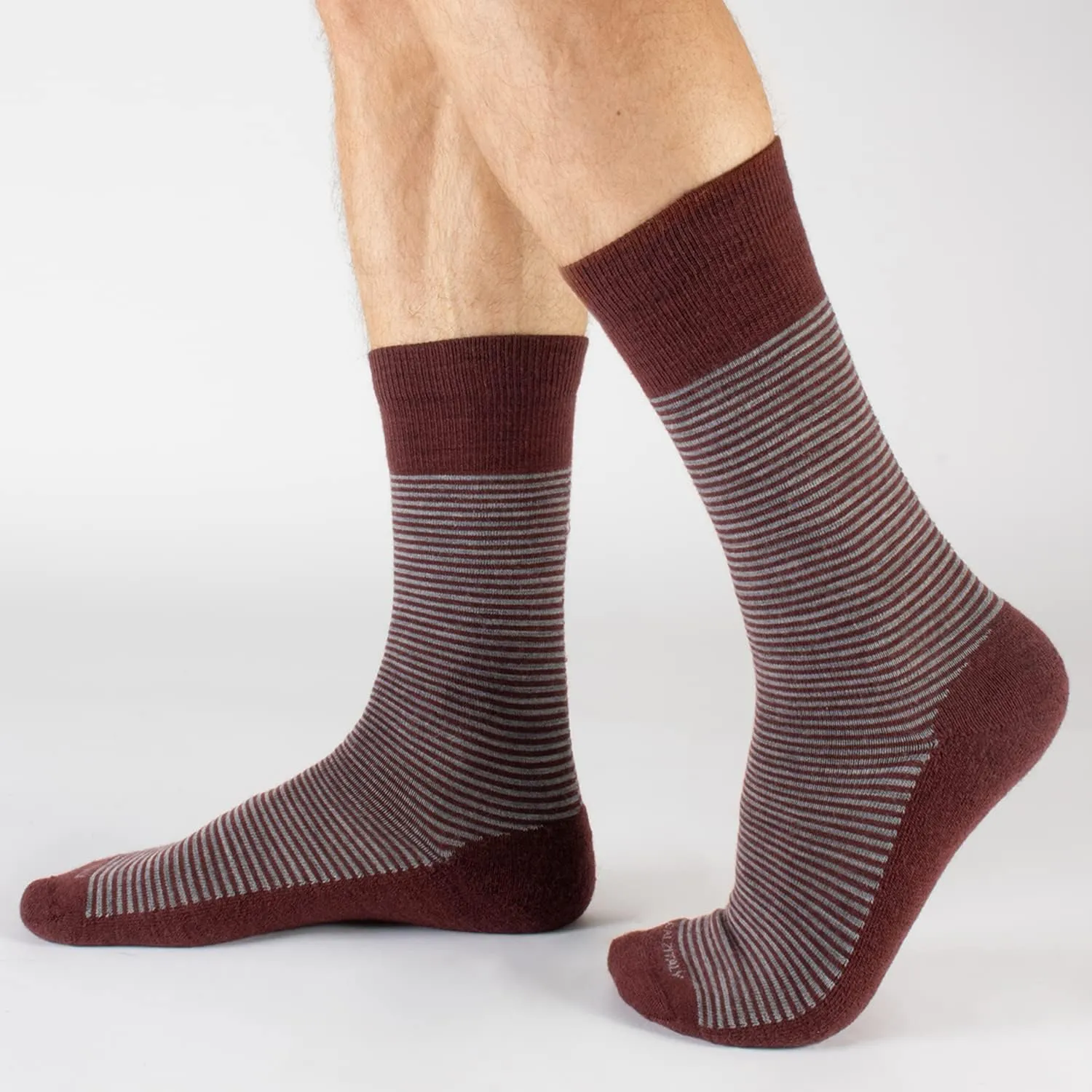CALZITALY 3 Pairs of Merino Wool Striped Socks| Blue, Beige, Black | Men: 3.5-12, Women: 5-11 | Made in Italy