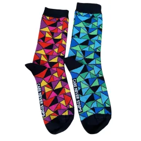 Care Never Stops Patterned Socks