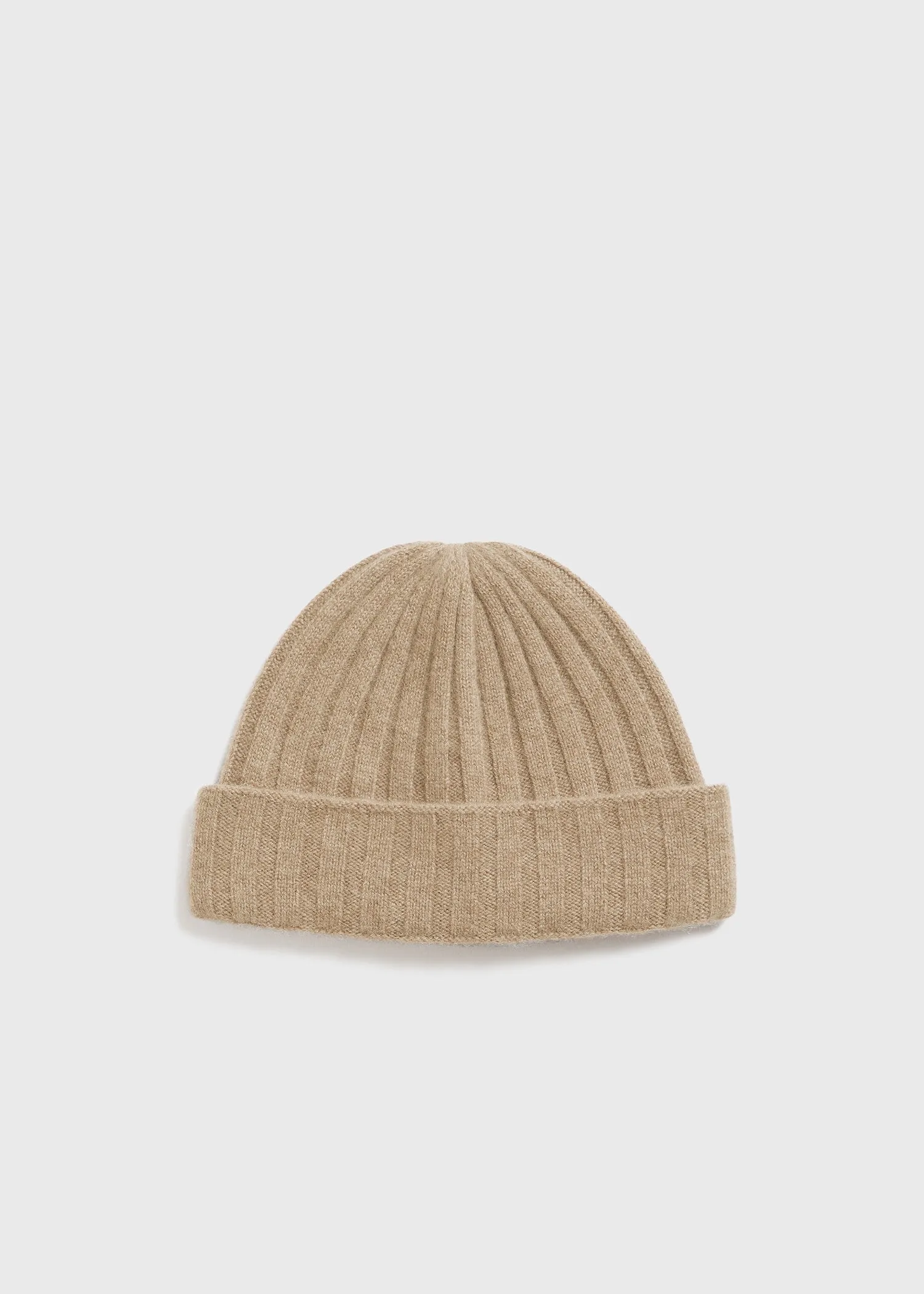 Cashmere beanie biscuit