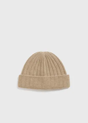 Cashmere beanie biscuit