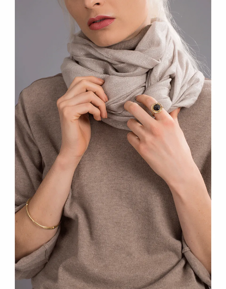 Cashmere Silk Lurex Scarf