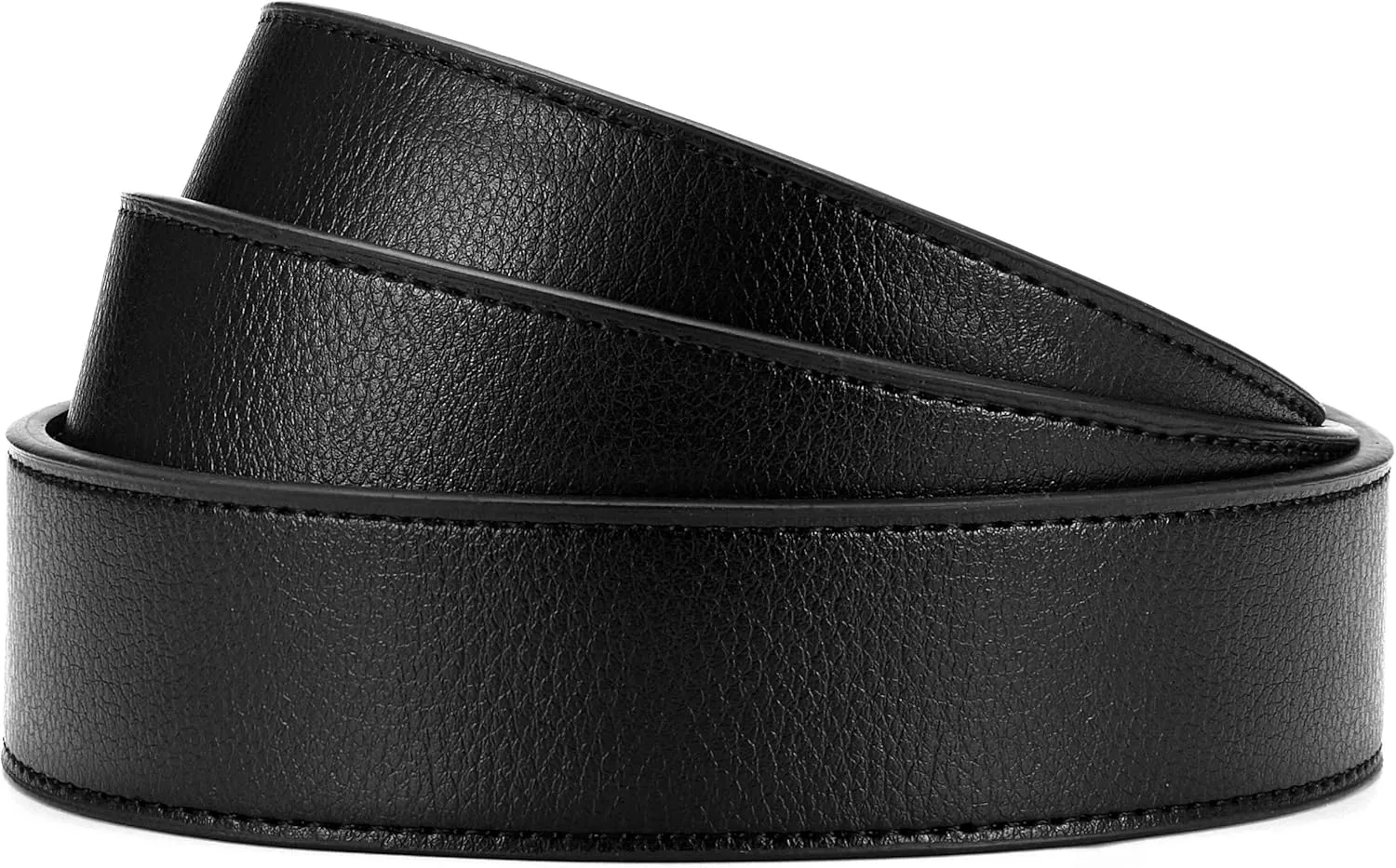 CHAOREN Ratchet Belt Replacement Strap 1 3/8, Leather Belt Strap for 40MM Slide Click Buckle