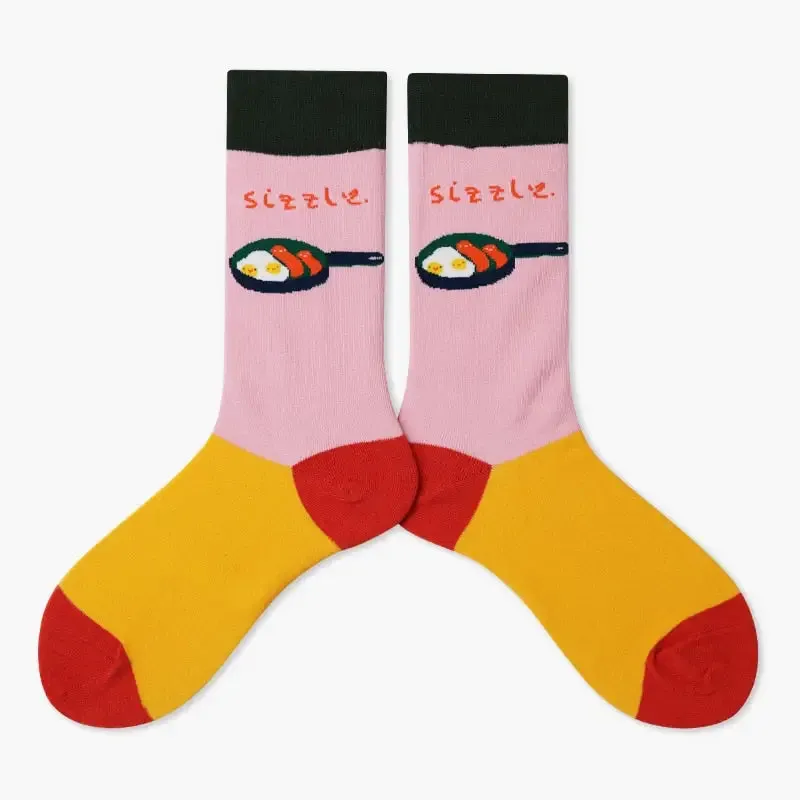 Colorful Cartoon Cotton Socks