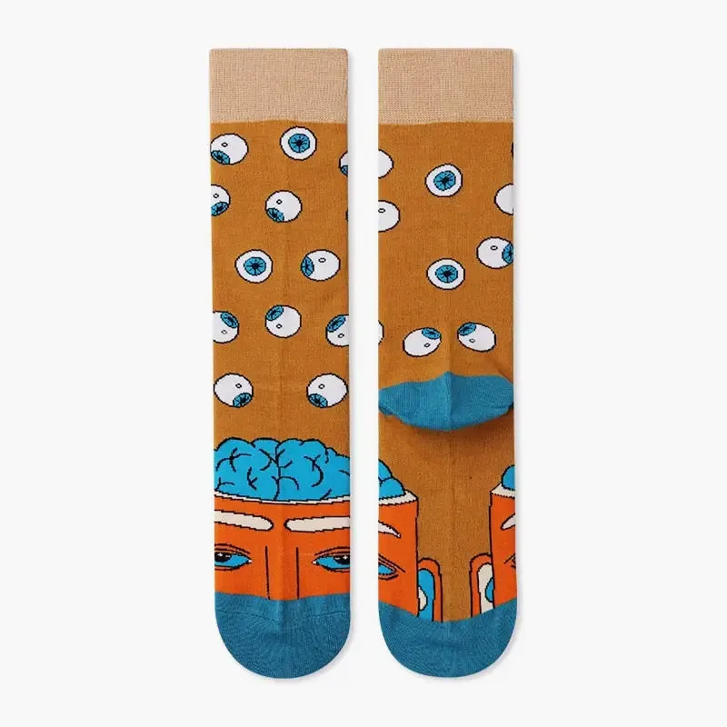 Colorful Cartoon Cotton Socks