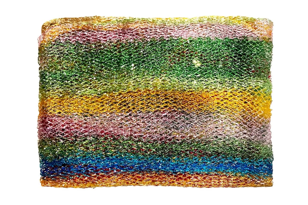 Colorful Spring Sequin Fringed Scarf