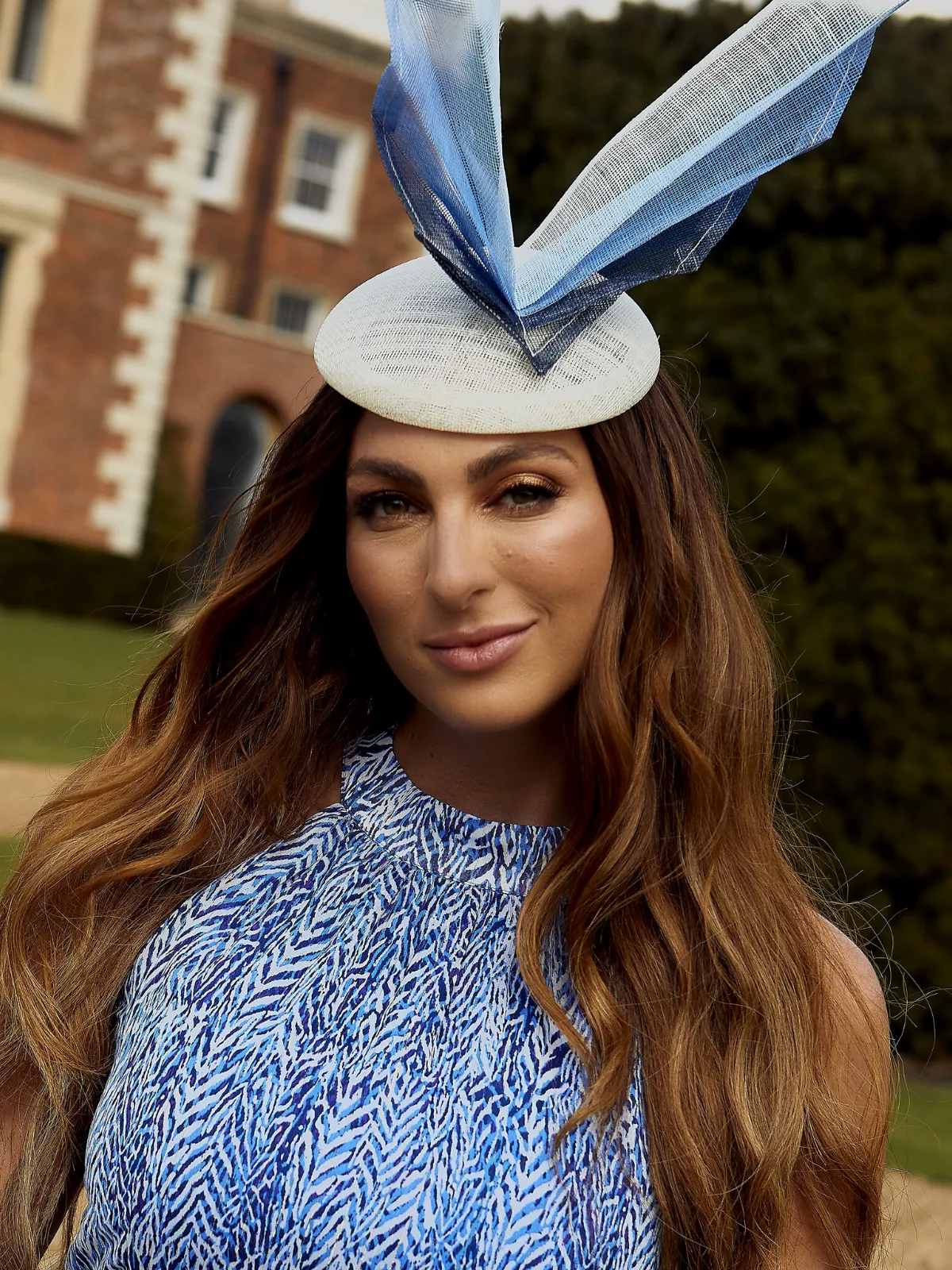 Epsom Ombre Hat / Navy