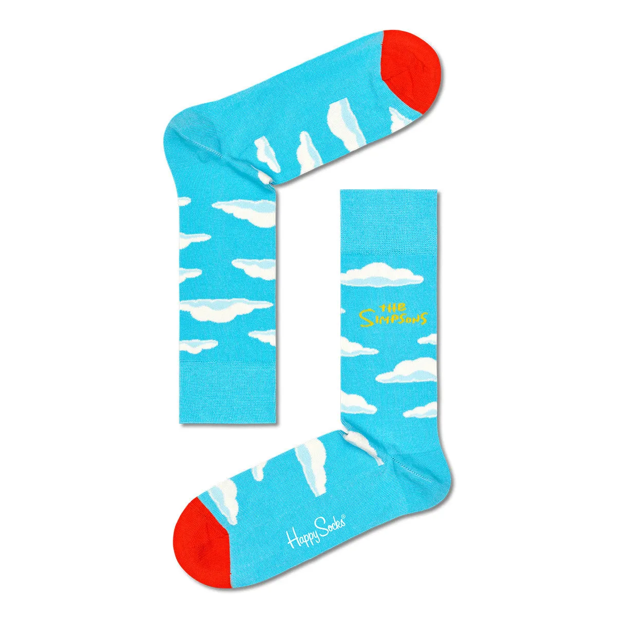 Happy Socks: Gift Set The Simpsons Clouds In The Sky 4pk