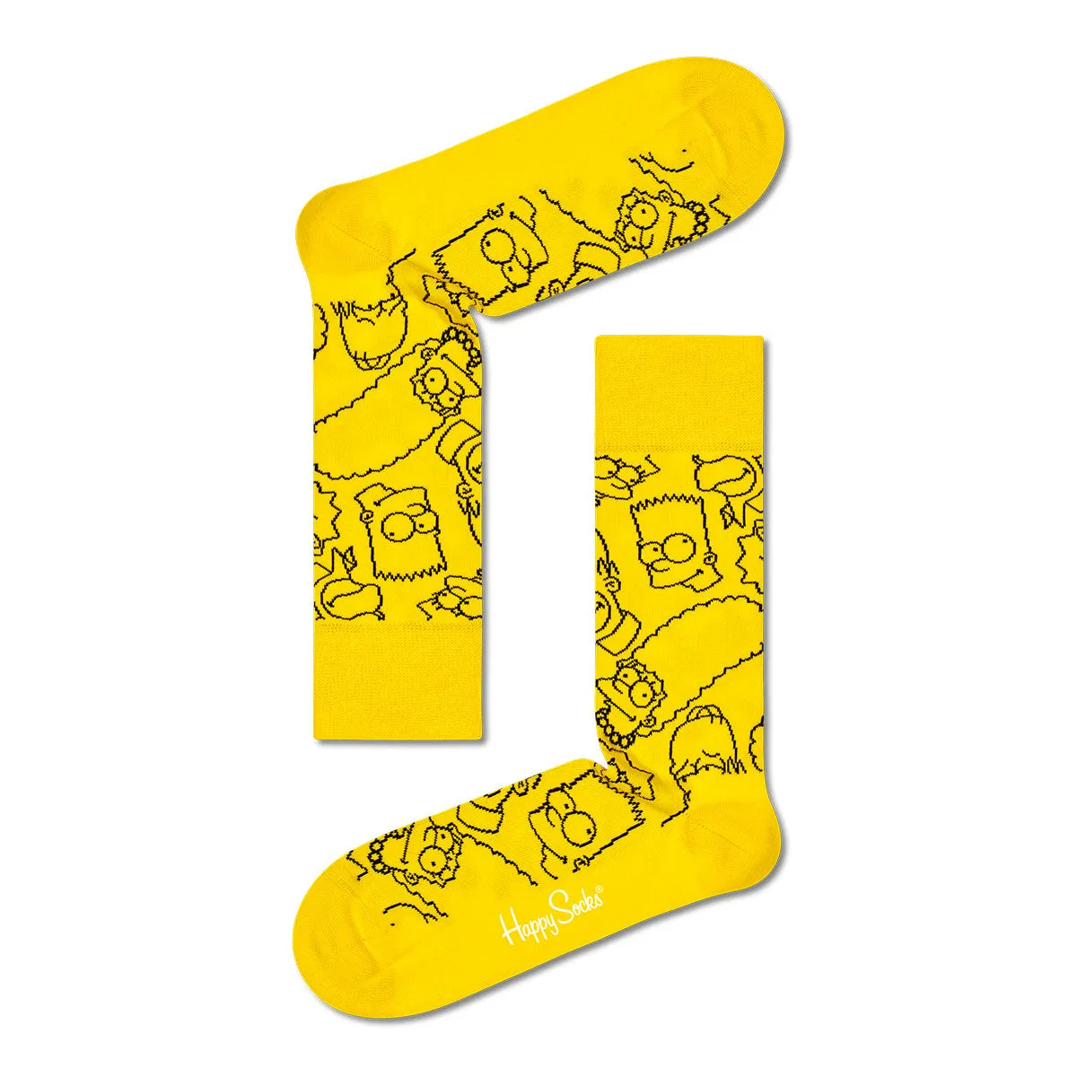 Happy Socks: Gift Set The Simpsons Clouds In The Sky 4pk
