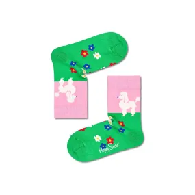 Happy Socks: Kids Poodle & Flowers
