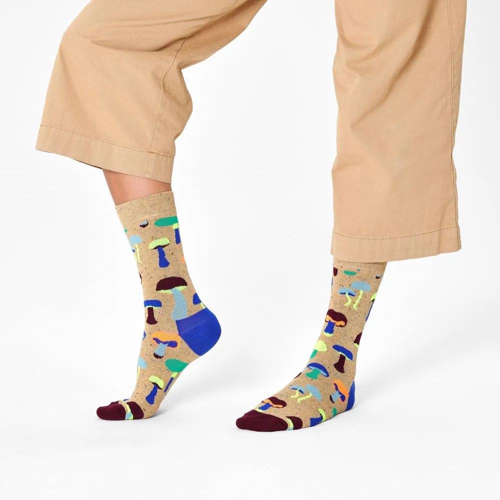 Happy Socks: Mushroom Wheat