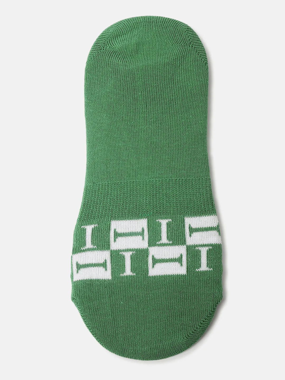 Iconic Men Multicolour Patterned Shoe-liner Socks (Pack of 3)