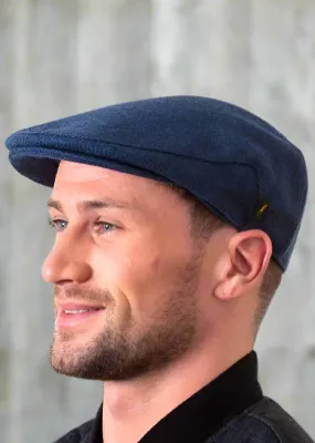 Irish Wool Blue Flat Cap