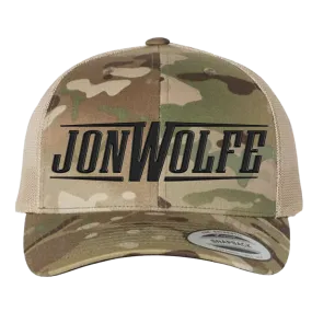 Jon Wolfe Logo Hat - Camo