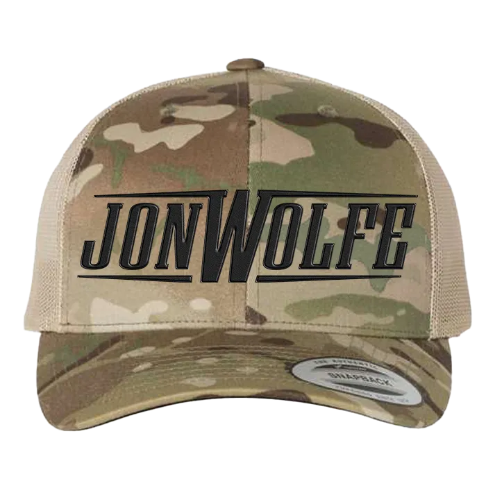 Jon Wolfe Logo Hat - Camo