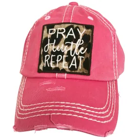 KBV-1174 Pray Hustle Repeat Hot Pink