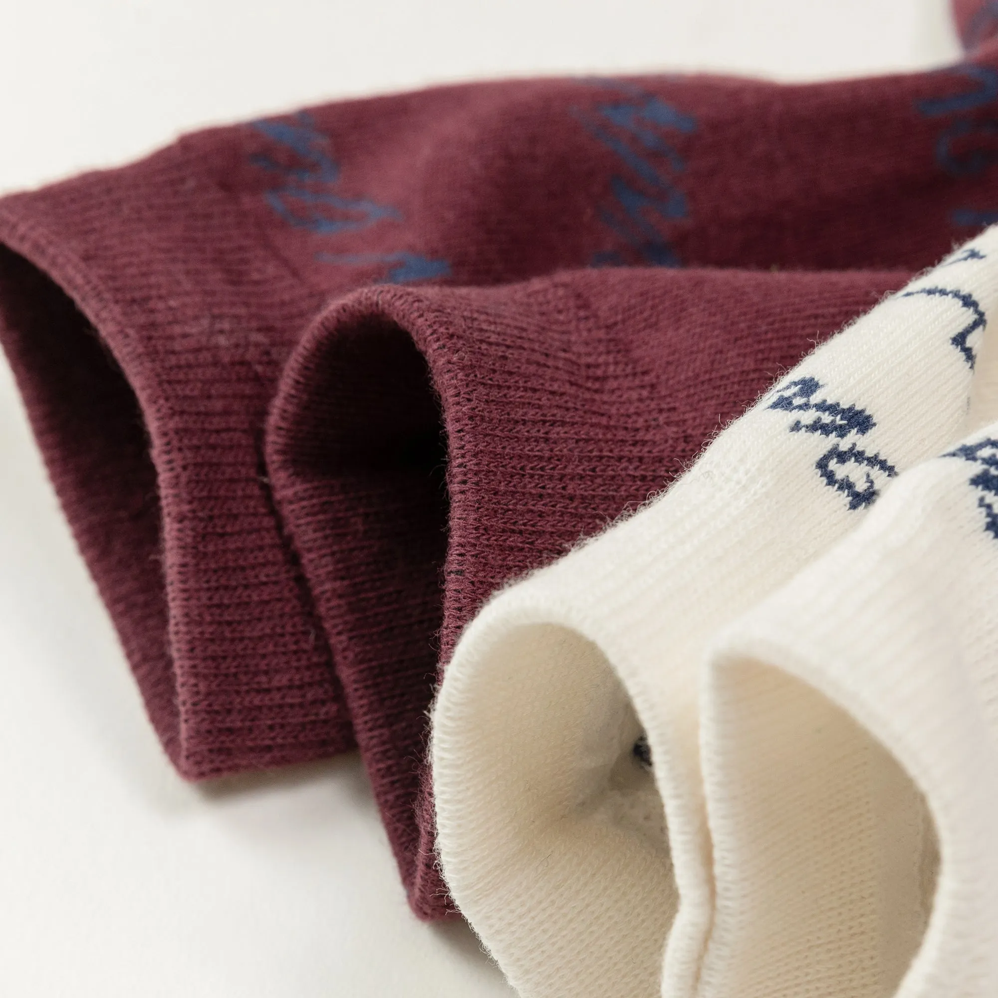 Lettering Color Combination Socks