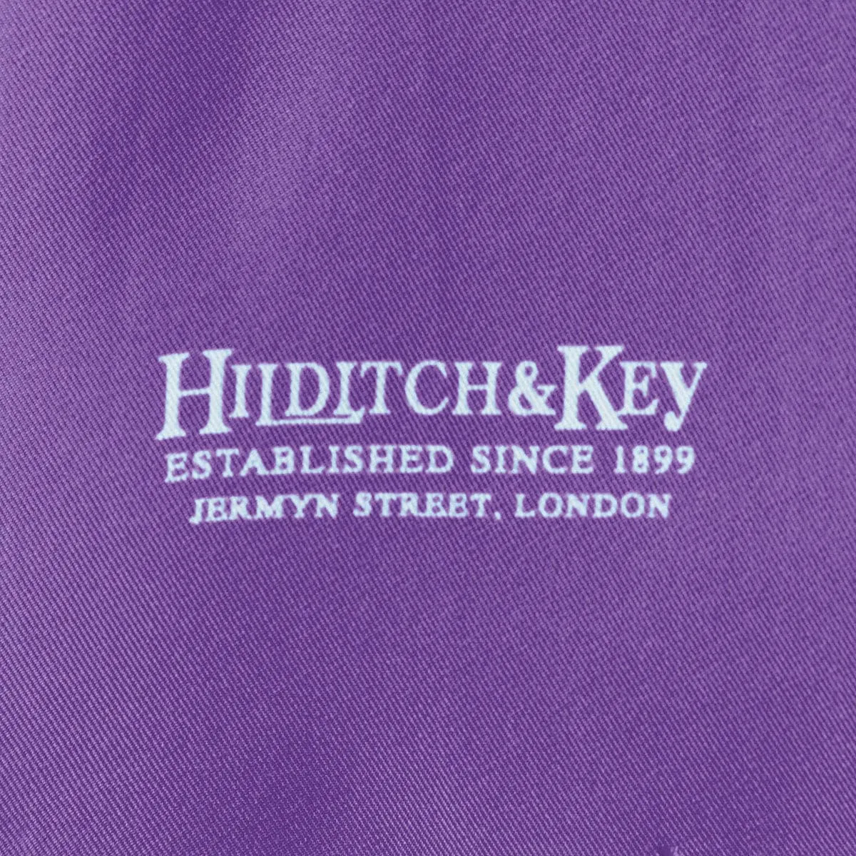 Lilac & White Spot Silk Tubular Scarf