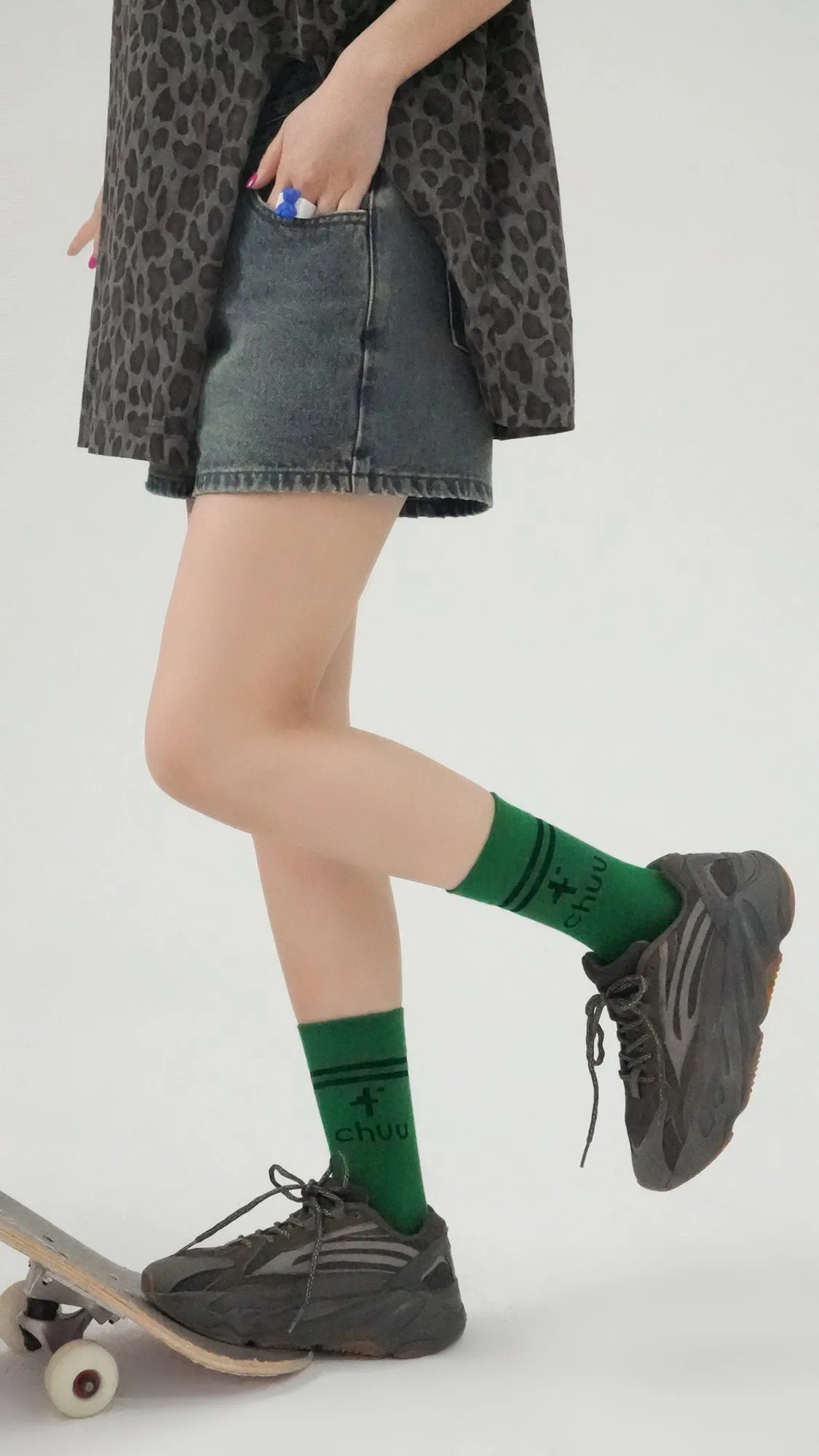 Logo Line High Socks