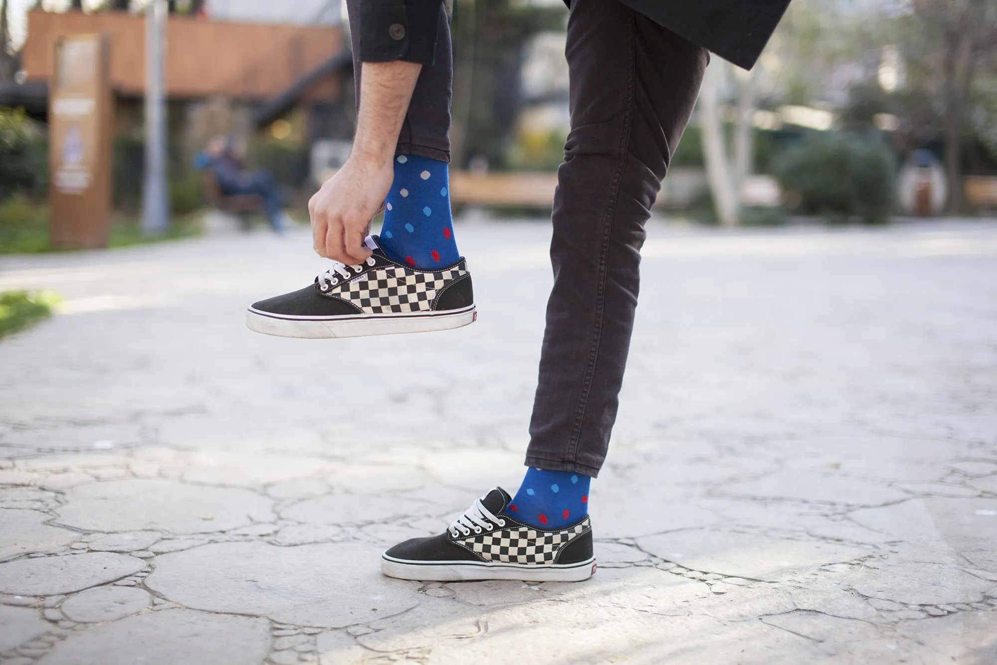 Men's 5-Pair Colorful Mix Socks-3030