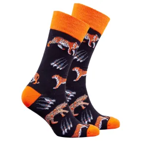 Men's Wild Tiger Crew Socks