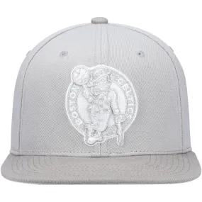 Mitchell & Ness NBA Metallic Grey Adjustable Snapback Hat