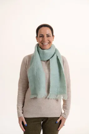 Mohair Scarf - Mint