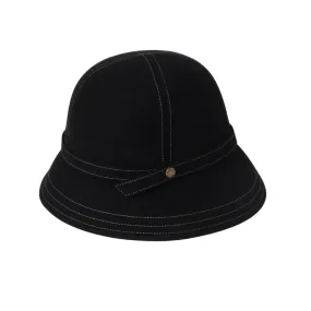 Mossant Paris Margot Wool Bucket - Black