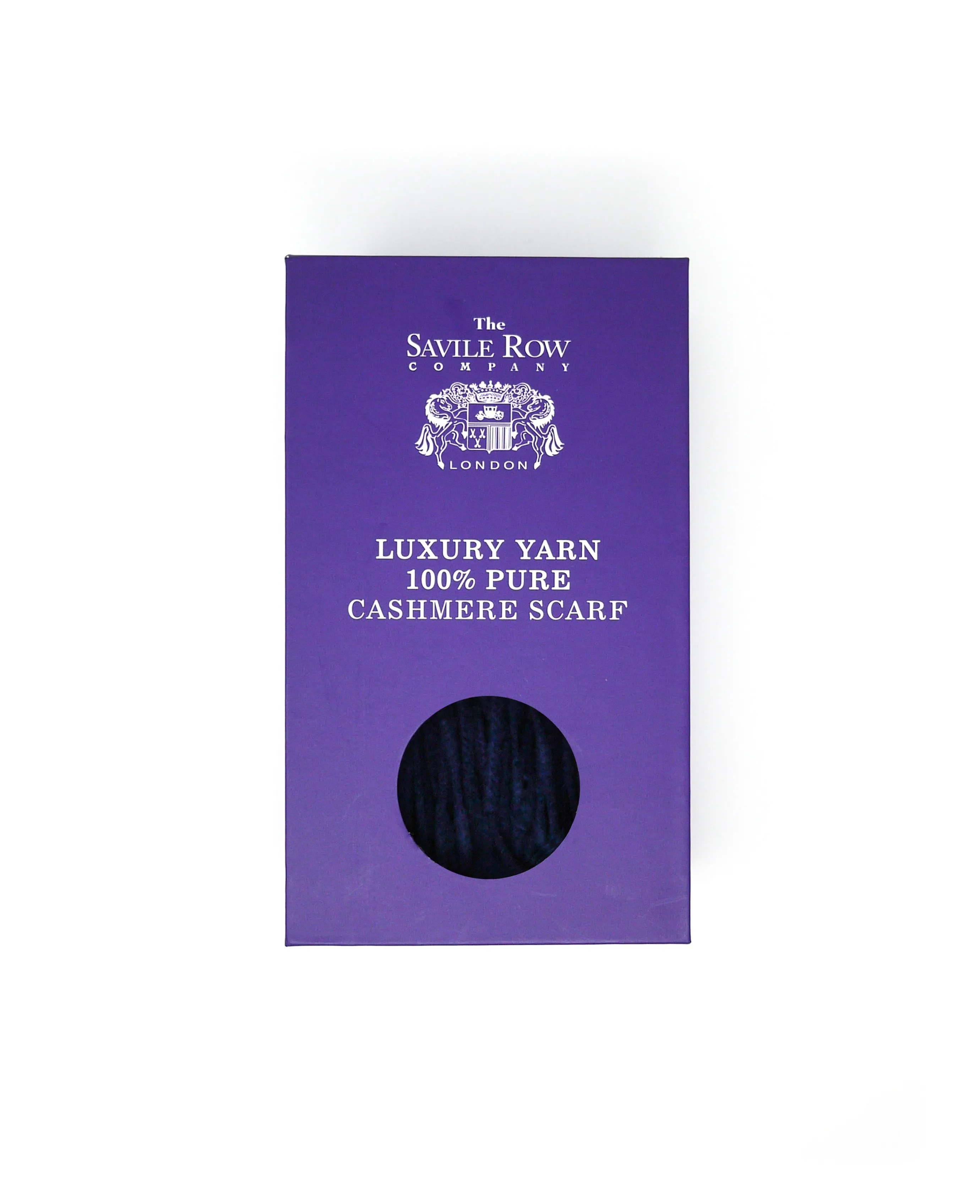 Navy Cashmere Scarf