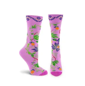 Ozone - Flora Violet Socks