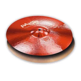 Paiste 900 Series Color Sound Red 14 Heavy Hi Hat Cymbals