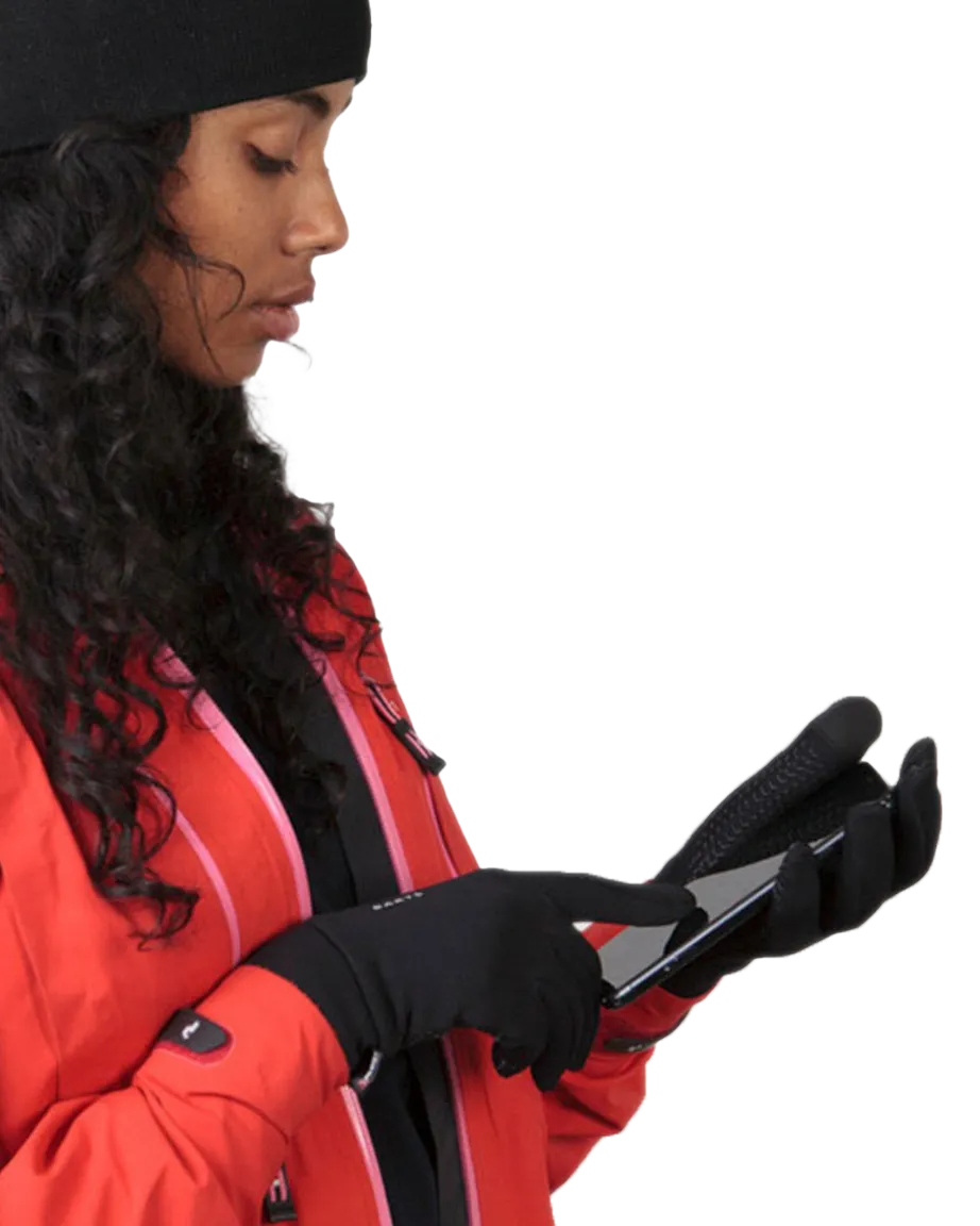 Powerstretch Touch Gloves in Black