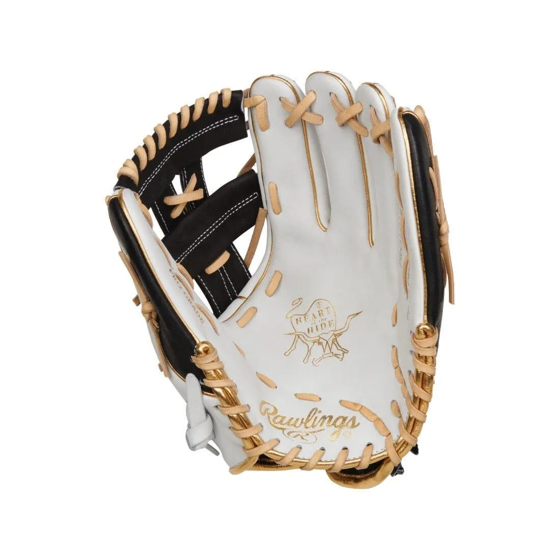 Rawlings Heart of the Hide 12" Fastpitch Softball Glove: RPRO120SB-32W