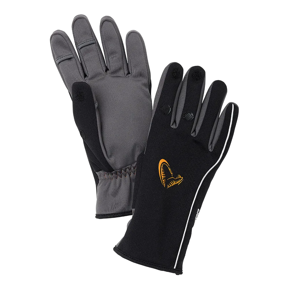 Savage Gear | Softshell Winter Gloves | Black