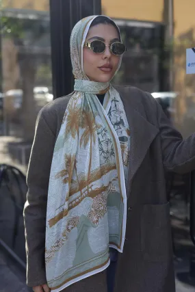 Segreto Del Deserto Chiffon Scarf - Allura