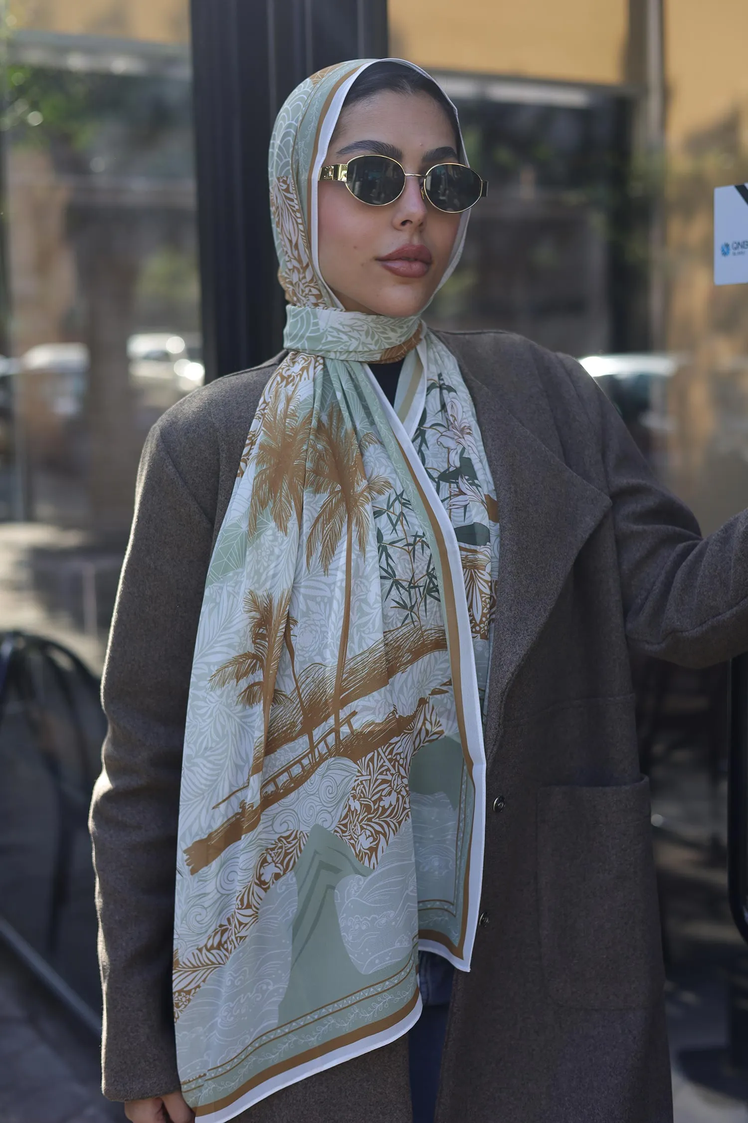 Segreto Del Deserto Chiffon Scarf - Allura