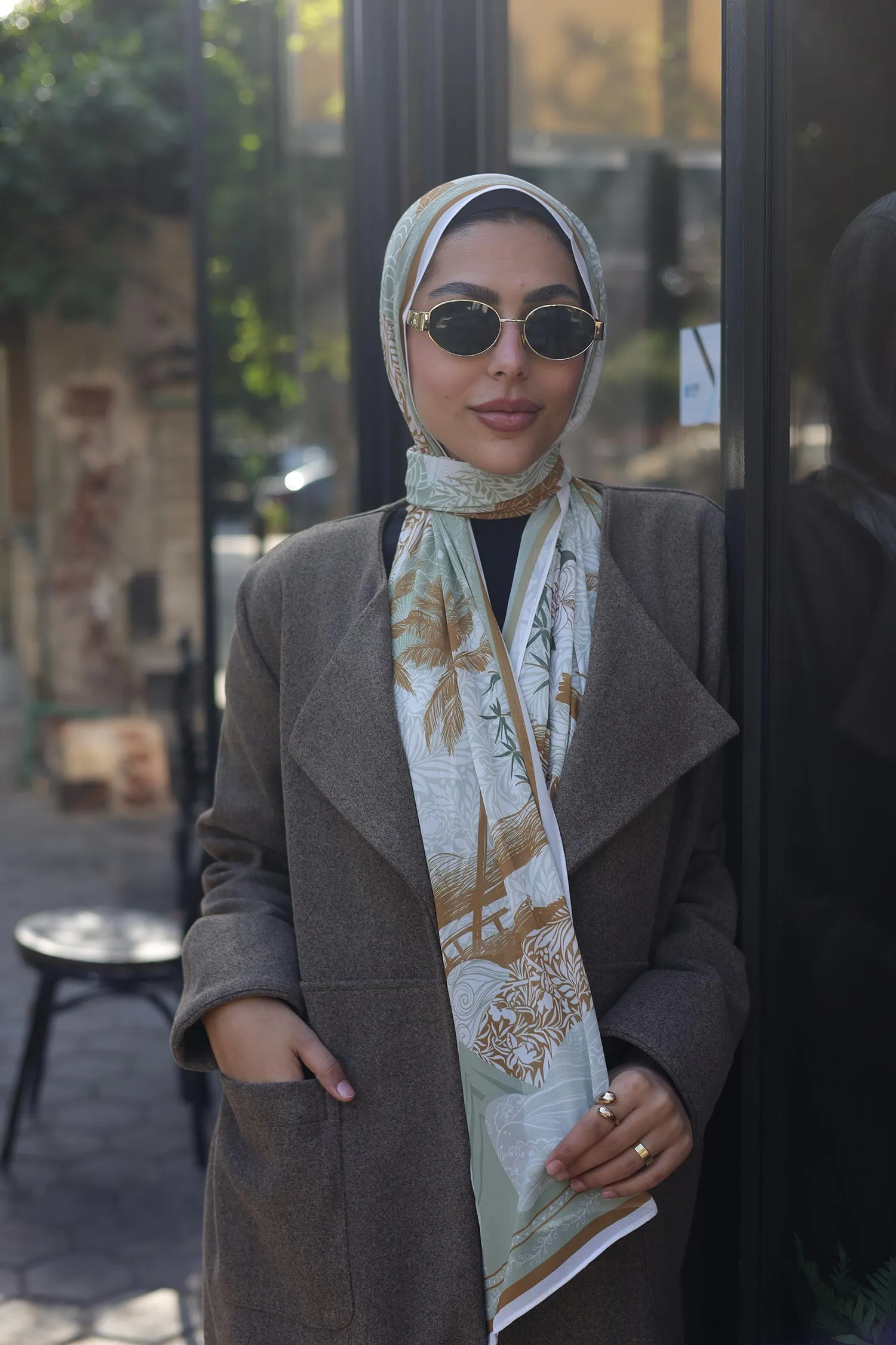 Segreto Del Deserto Chiffon Scarf - Allura