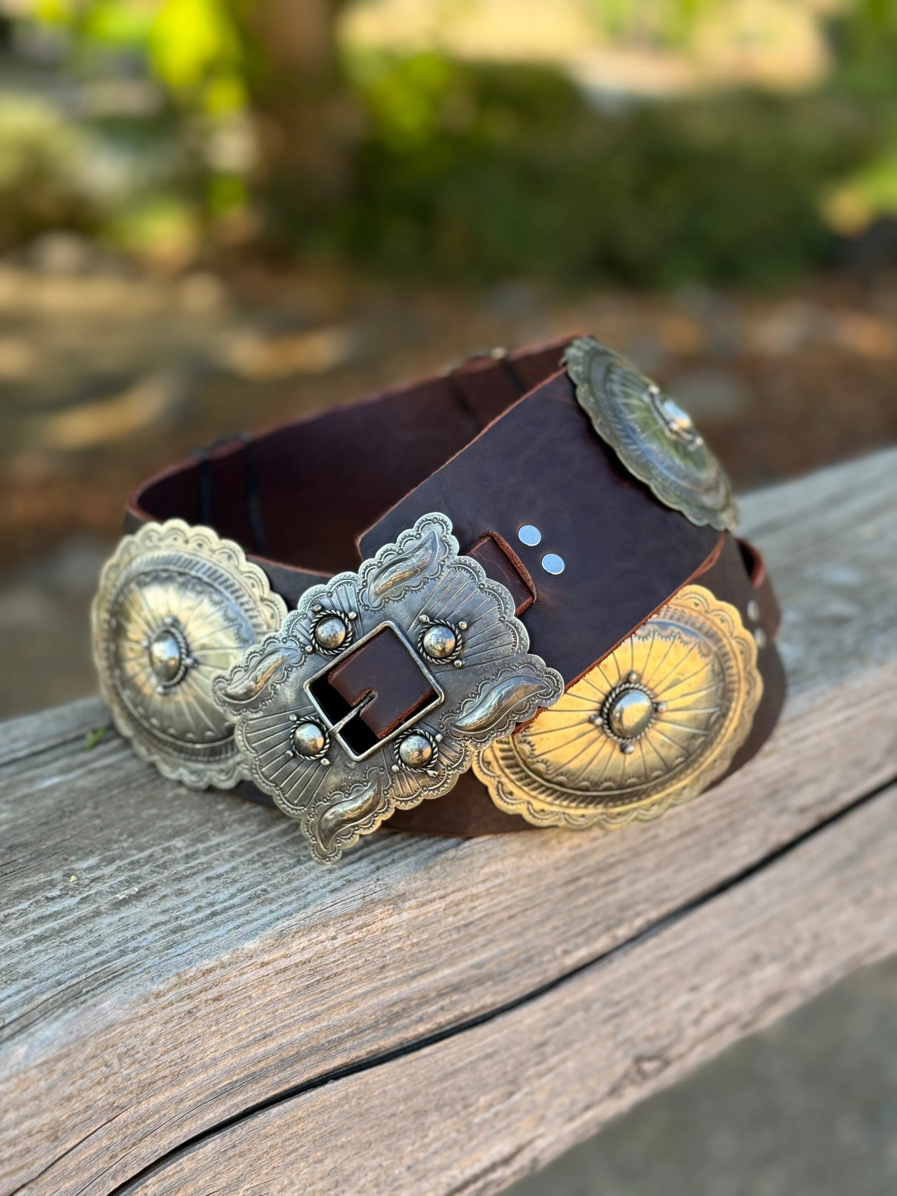 Silver Marvel Concho Belt