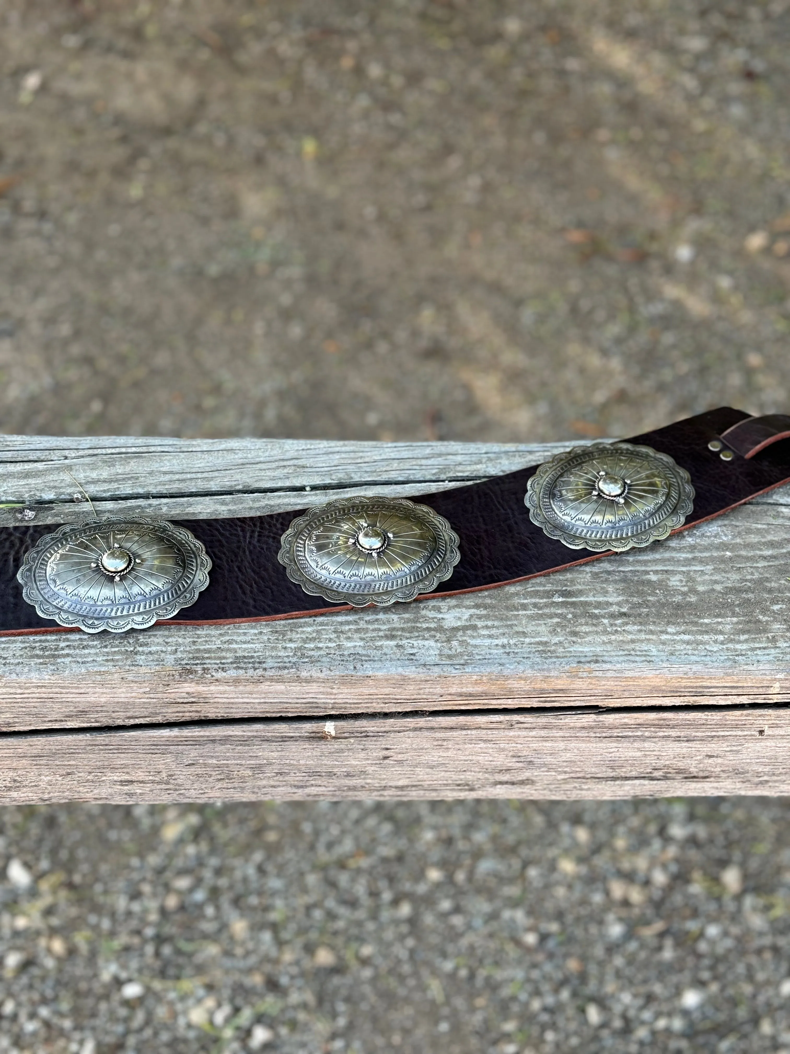 Silver Marvel Concho Belt