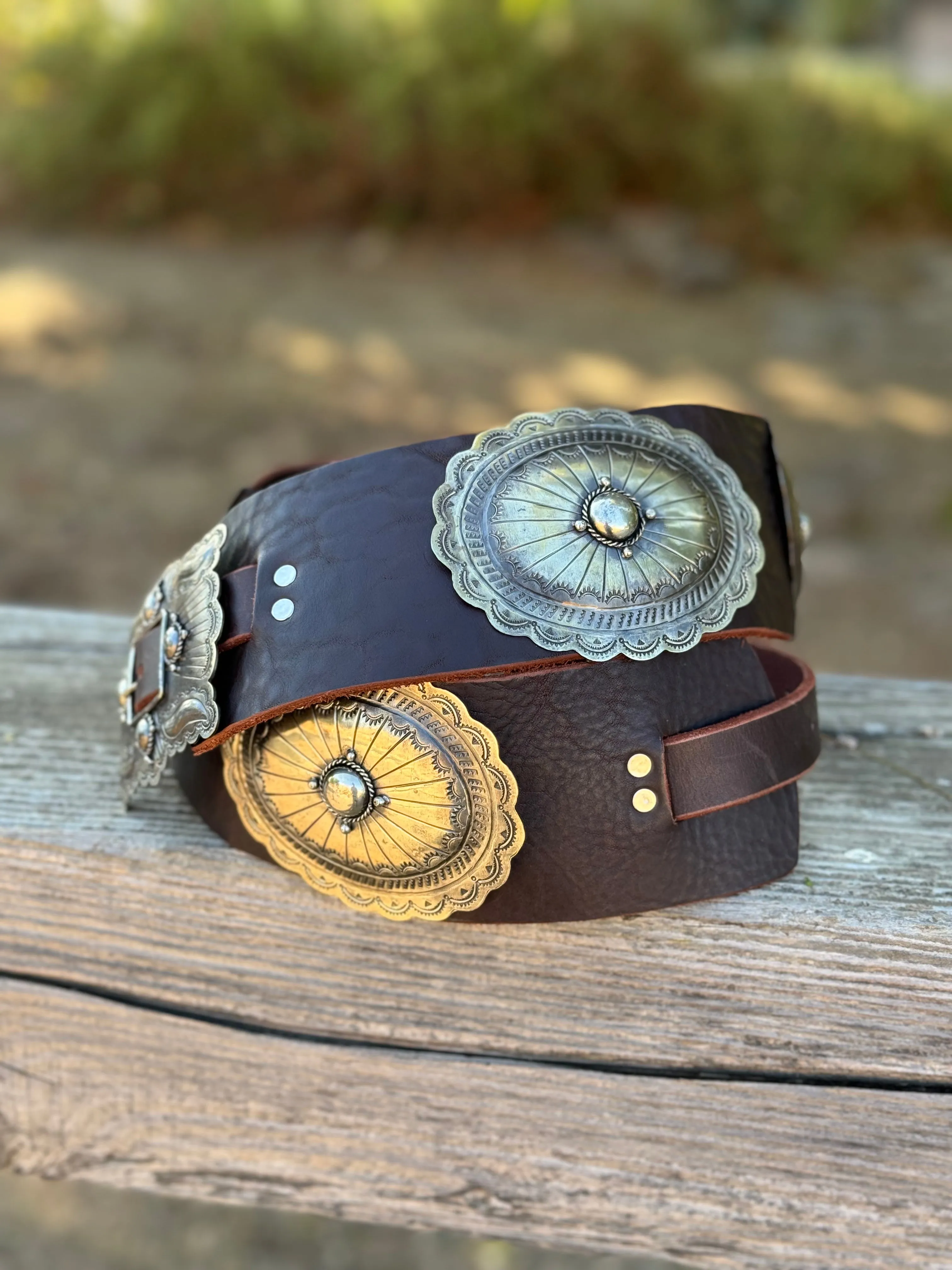 Silver Marvel Concho Belt