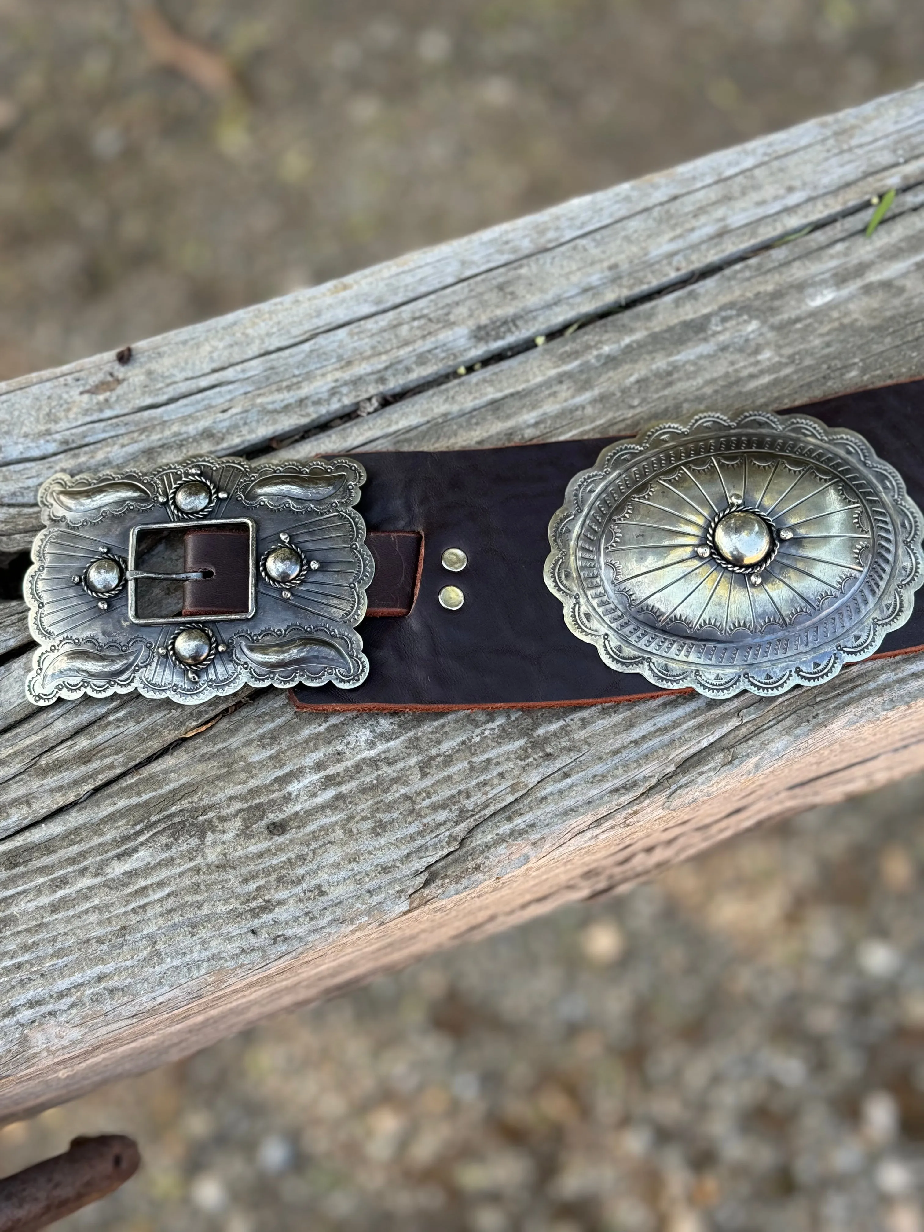Silver Marvel Concho Belt