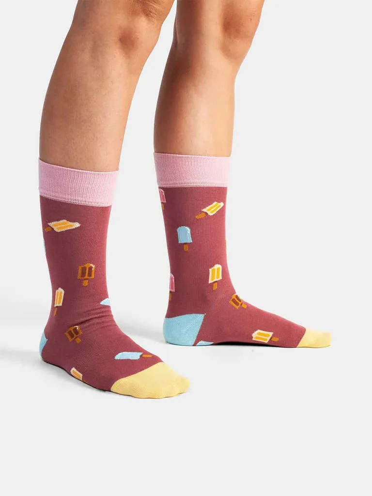 socks - we all scream for ice cream