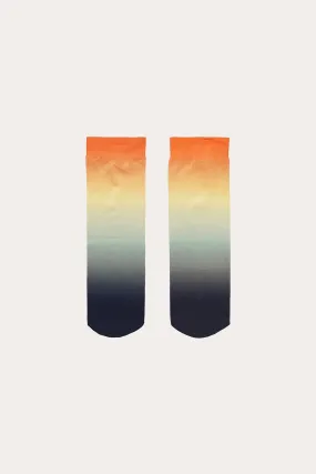 Stine Goya- Verita Socks: Orange Hues