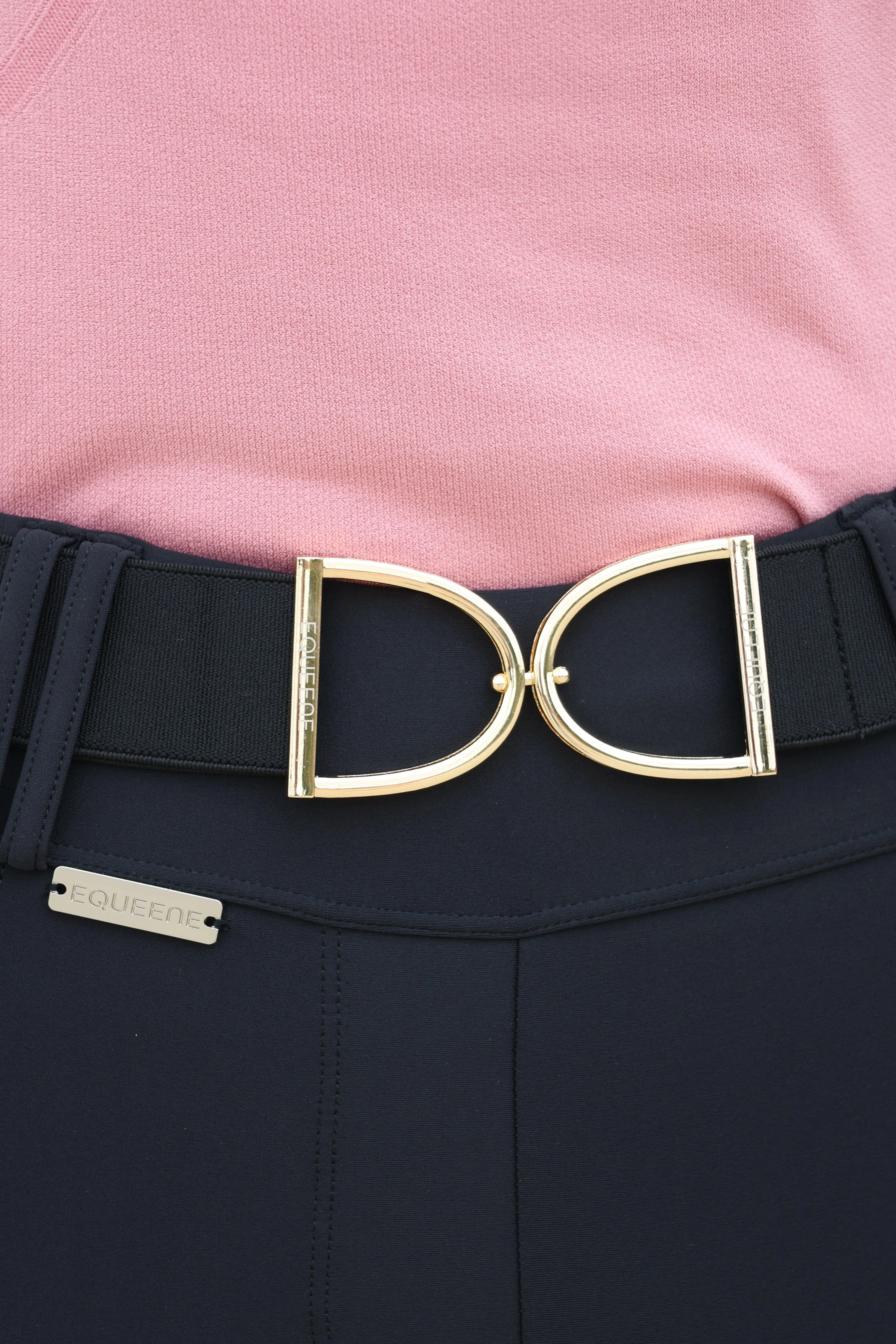 Stirrup Belt - Black / Gold